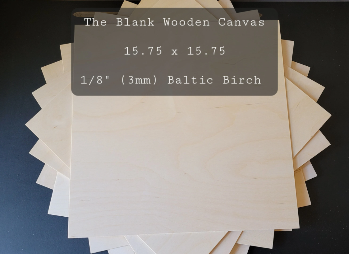 1/8" (3mm) 16 x 16 Baltic Birch Sheets