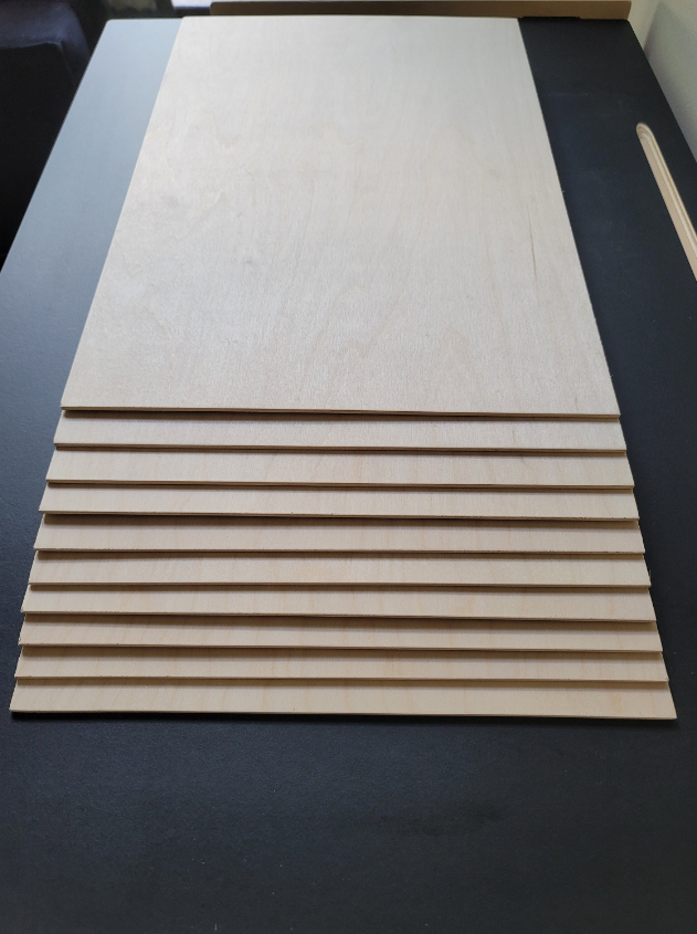 1/8" (3mm) 12 x 20 Baltic Birch Sheets